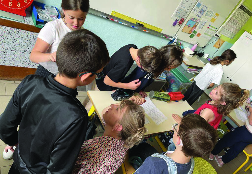 ÉCHANGES SCOLAIRES ENTRE ÉCOLIERS DE BESSAN ET DE BARVAUX