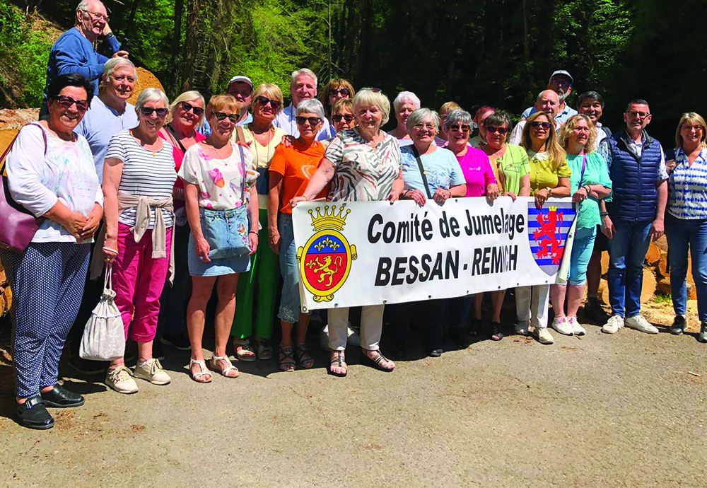 UNE DÉLÉGATION BESSANAISE FÊTE LE JUMELAGE À REMICH