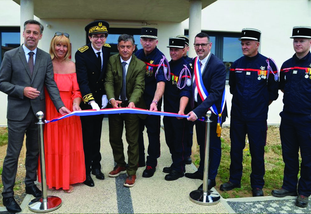 LE CENTRE DE SECOURS OFFICIELLEMENT INAUGURÉ