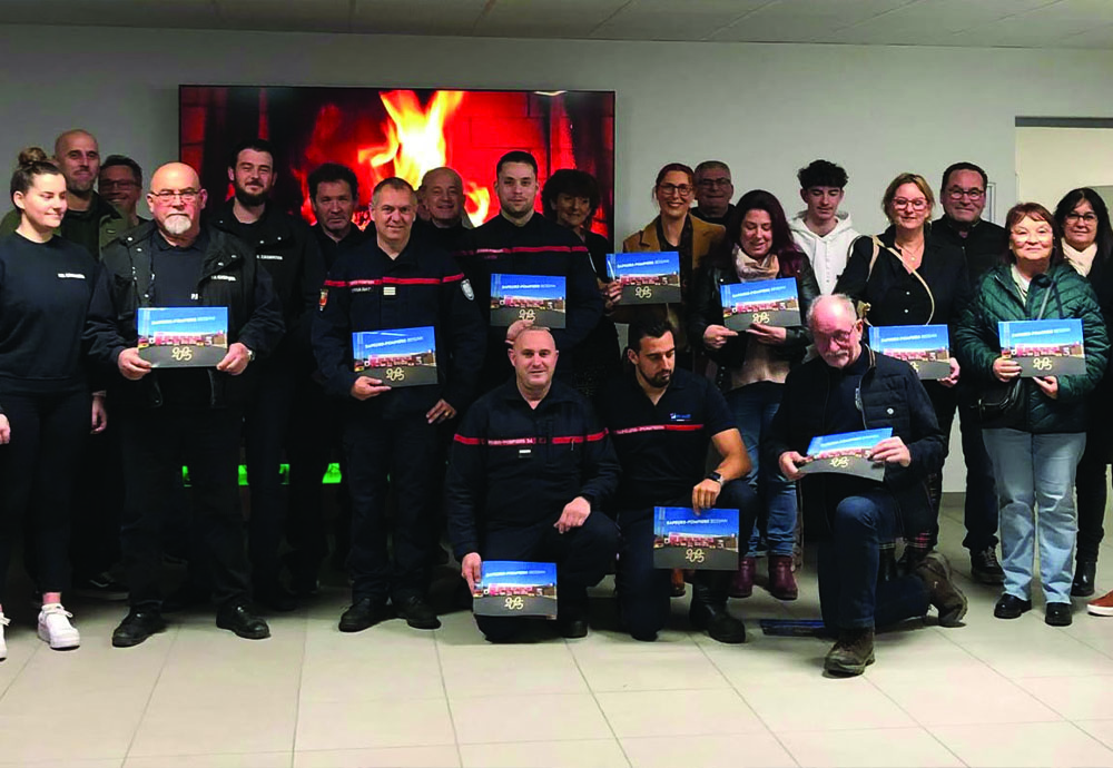 LE CALENDRIER DES SAPEURS-POMPIERS PRÉSENTÉ