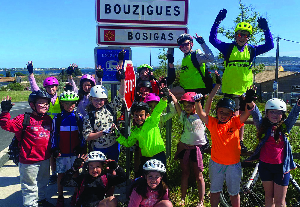 LE CENTRE AÉRÉ AUTOUR DU BASSIN DE THAU À VÉLO