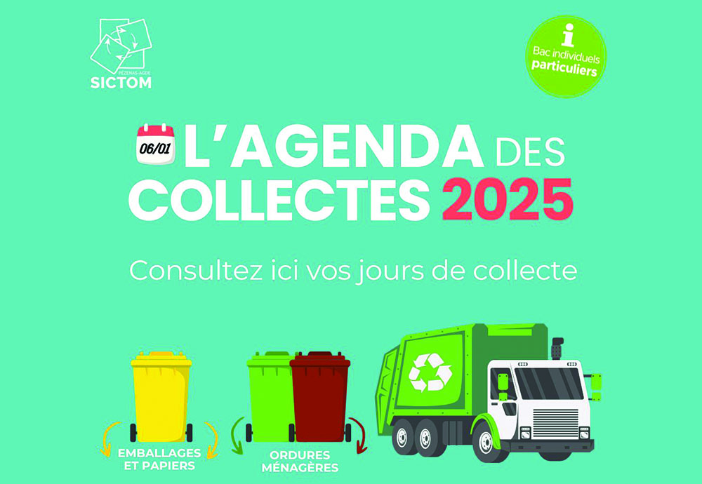 DÉCHETS : DE NOUVEAUX JOURS DE COLLECTE DÈS LE 6 JANVIER