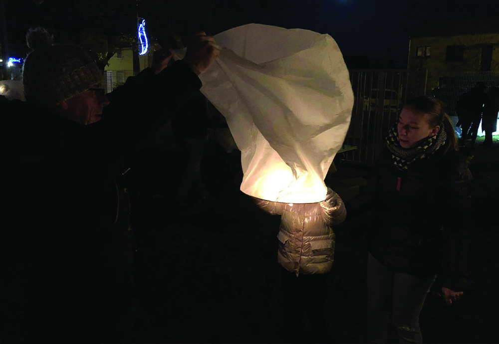 ENCORE BEAUCOUP DE MAGIE LORS DU LÂCHER DES LANTERNES