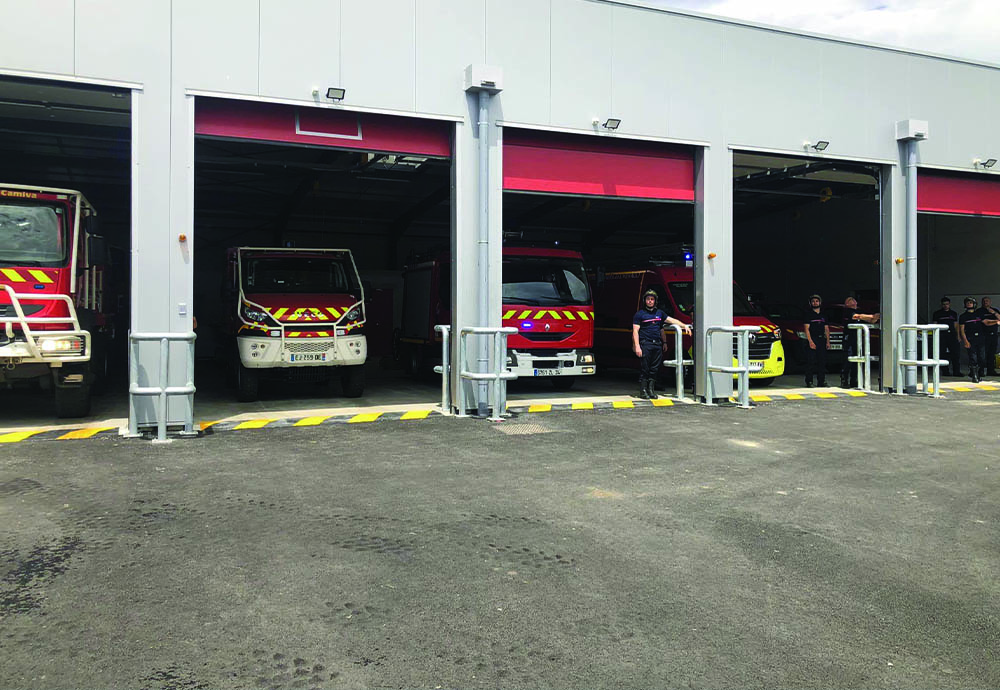 LE NOUVEAU CENTRE DE SECOURS DES POMPIERS OPÉRATIONNEL