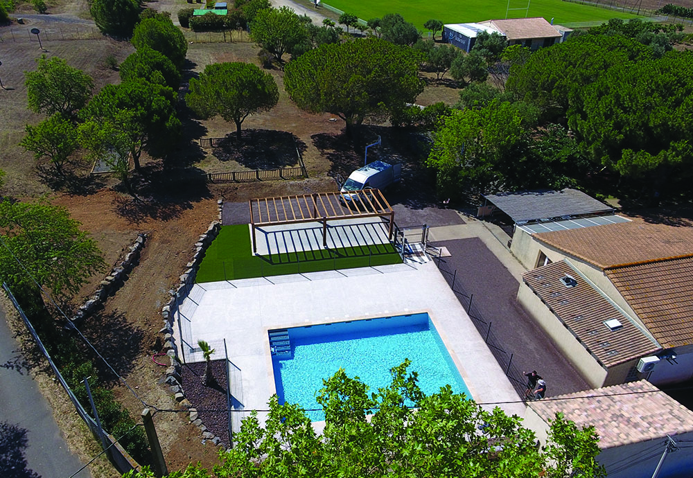 CE 17 JUILLET, INAUGURATION DE LA NOUVELLE PISCINE DE LA VILLE