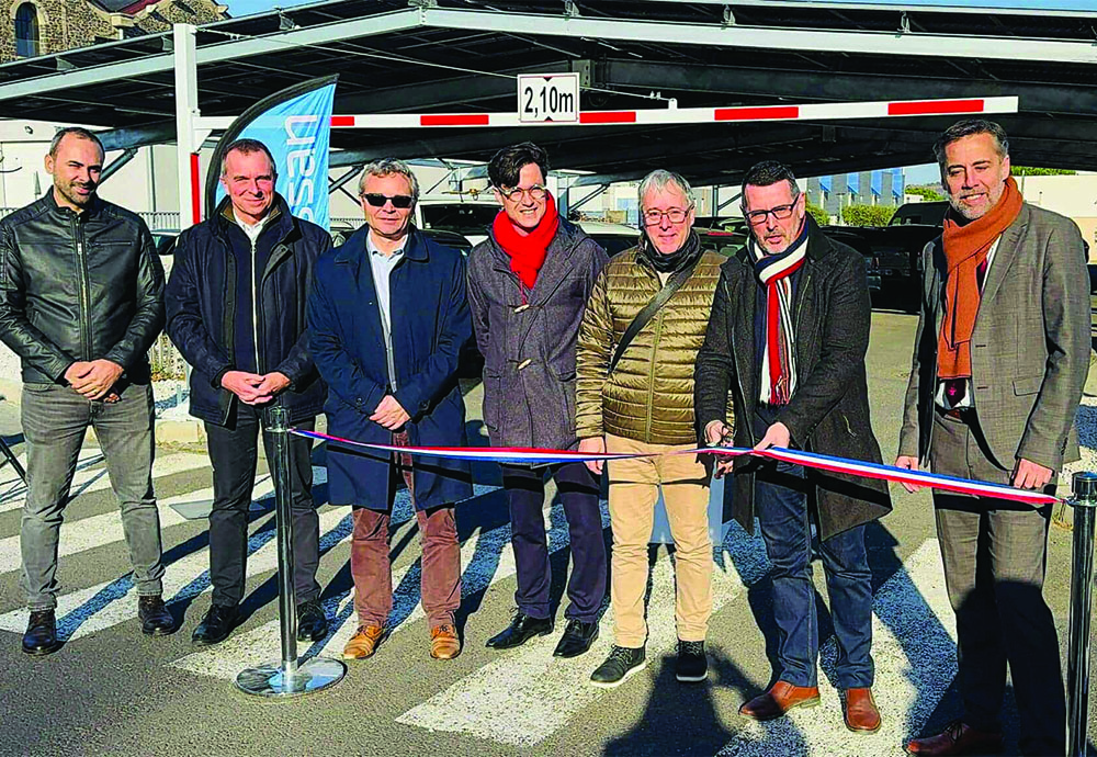 L’OMBRIÈRE PHOTOVOLTAÏQUE DE LA PLACE GLEIZES INAUGURÉE