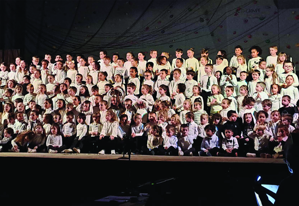 CHORALE DES ENFANTS DE L’ÉCOLE MATERNELLE GEORGES BÉGOU