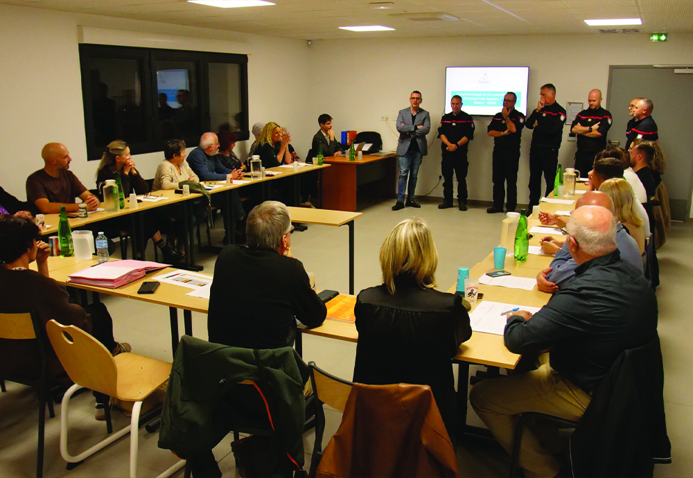 COMPTE RENDU DU CONSEIL MUNICIPAL À LA CASERNE