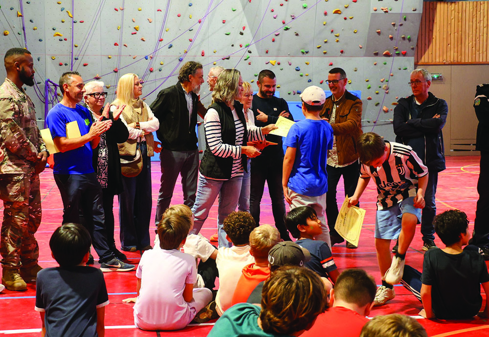 LES VALEURS DU SPORT AUPRÈS DES JEUNES À LA HALLE PAPIN