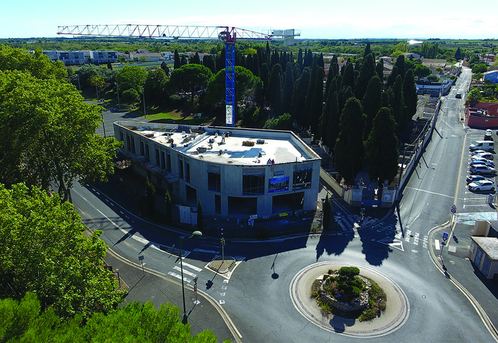 LE CHANTIER DU PÔLE MEDICAL ET DE SERVICES AVANCE BIEN