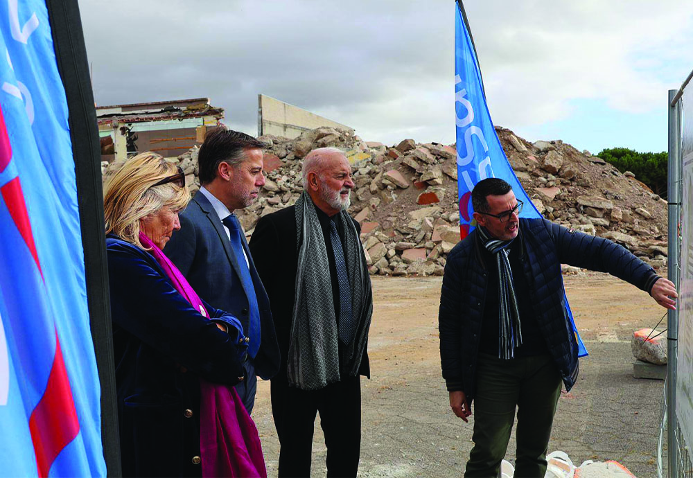 LE PRÉSIDENT DU DÉPARTEMENT DÉCOUVRE LE PROJET P. RICARD