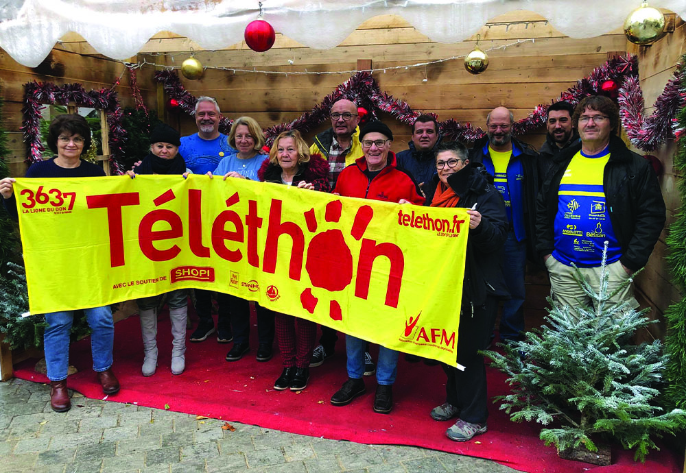 LE PROGRAMME DU TÉLÉTHON 2023 AVEC BESSAN À TOUS CŒURS 