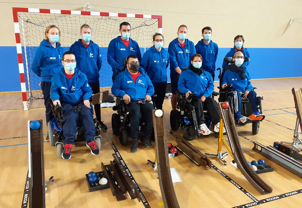 DECOUVREZ LA BOCCIA À LA HALLE DES SPORTS