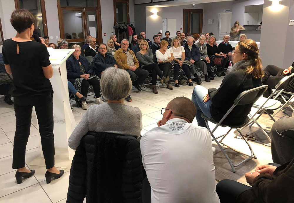 RÉUNION PUBLIQUE DE MANDAT SUR LA PLACE DE LA PROMENADE